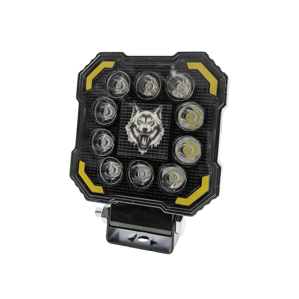 Square Wolf RGB Aluminum LED Work Light 8006‑1
