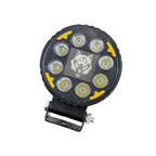 Round Wolf RGB Aluminum LED Work Light 8007‑1