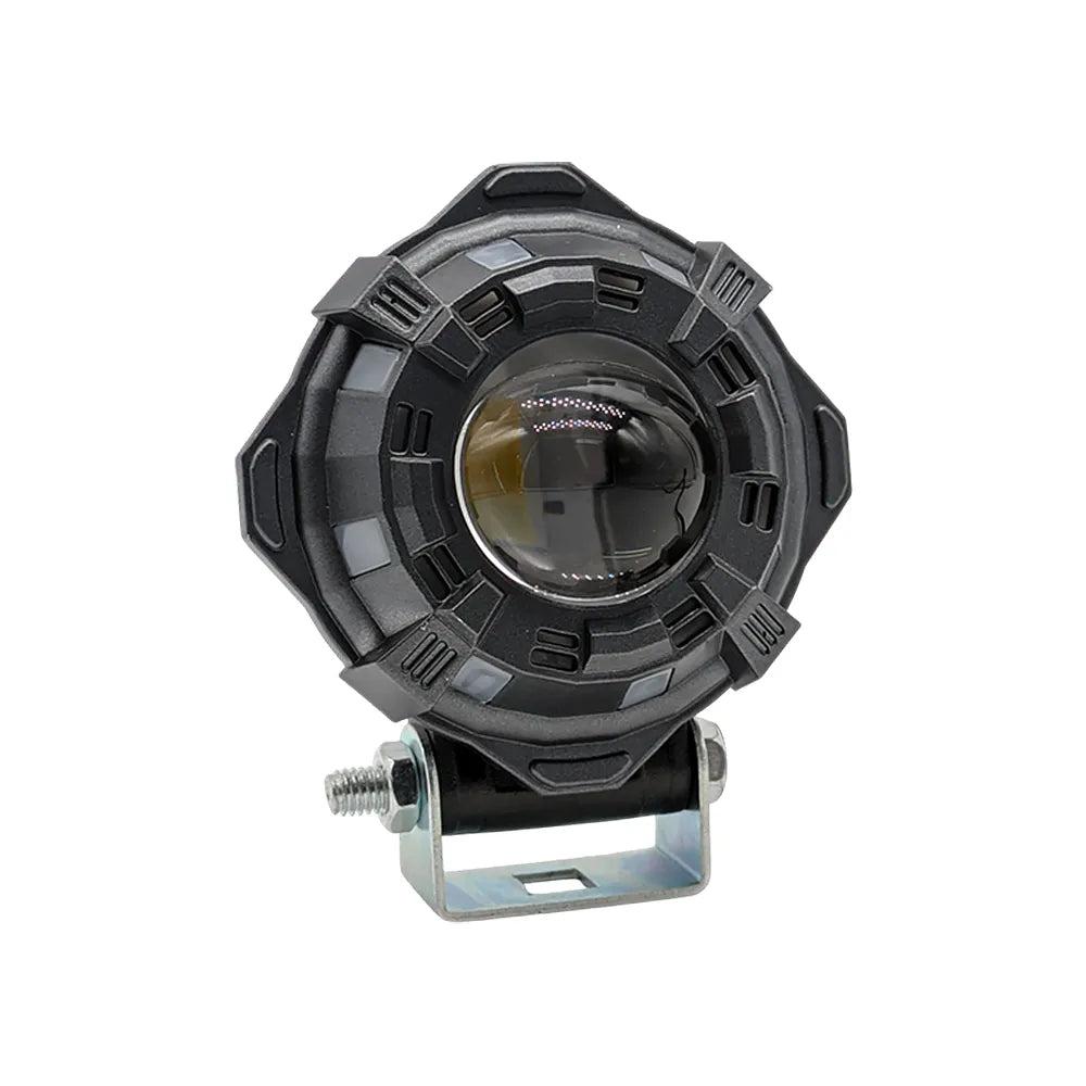 Hexagon RGB LED Motorcycle Spotlight SL-3007