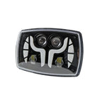Rectangle Y‑DRL LED Motorbike Headlight HL4‑5017