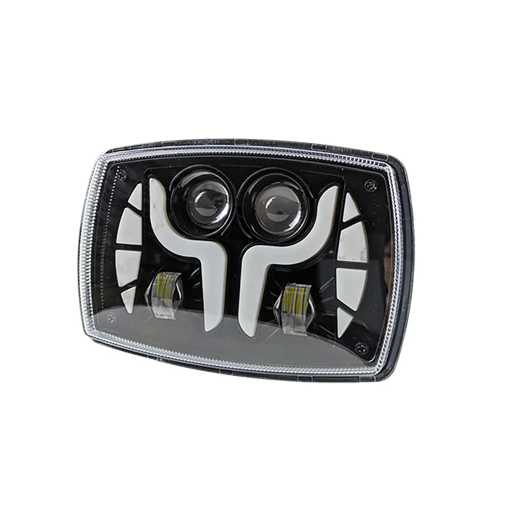 Rectangle Y‑DRL LED Motorbike Headlight HL4‑5017