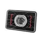 5 Inch Rectangular Dual-Color Moto Headlight HL5-7002