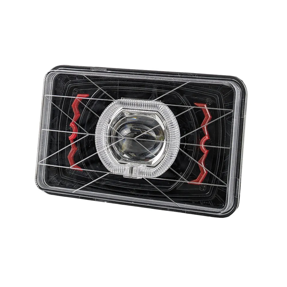 5 Inch Rectangular Dual-Color Moto Headlight HL5-7002