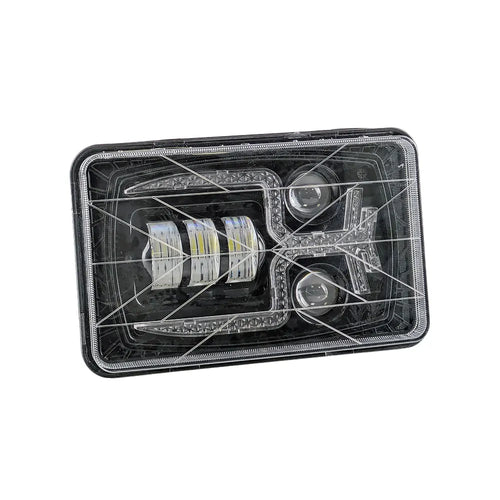 5 Inch Color‑Changing Moto LED Square Headlight HL5-7005