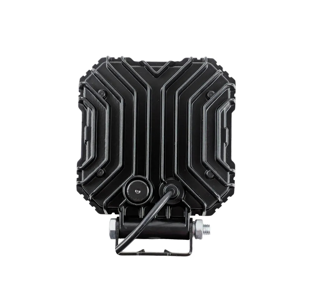 Square Yellow DRL Aluminum LED Work Light 8004