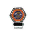 Gear Aluminum Shell LED Motorcycle Spotlight SL-3004