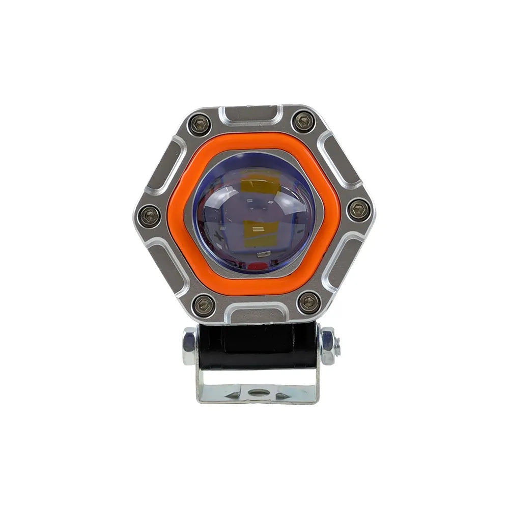 Gear Aluminum Shell LED Motorcycle Spotlight SL-3004
