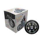 5.75 Inch 4-Lens Autobot Logo Turn Signal LED Headlight HL5.75-3019