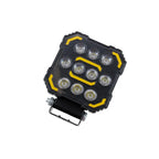 Square Yellow DRL Aluminum LED Work Light 8004