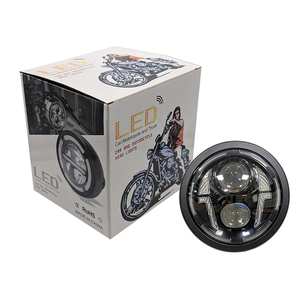 5.75 Inch Arrow Turn Signal LED Headlight HL5.75-3016