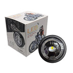 5.75 Inch Single Lens RGB Angel Ring LED Headlight HL5.75-3017