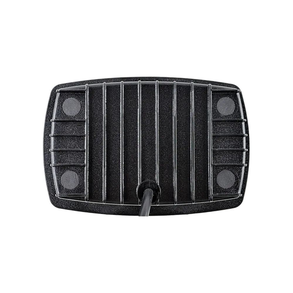 4 Inch Red Zigzag CG125 Square Headlight HL4-5002