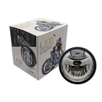 5.75 Inch Round RGB Halo LED Motorcycle Headlight HL5.75-3023