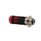 Red Black 10W Aluminum Motorbike Headlight Bulb CBL-DP-071