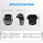 Dual-Color DRL Honda LED Headlight NAVI-HL-3001