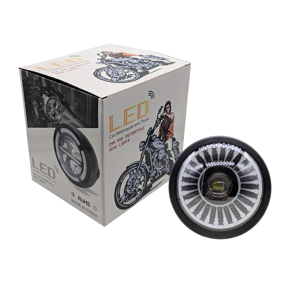 5.75 Inch Horn RGB LED Headlight HL5.75-3011