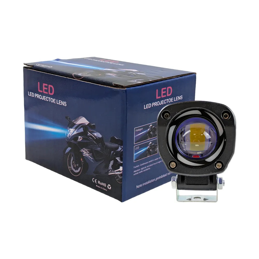 Square LED Motorcycle Spotlight SL-3002