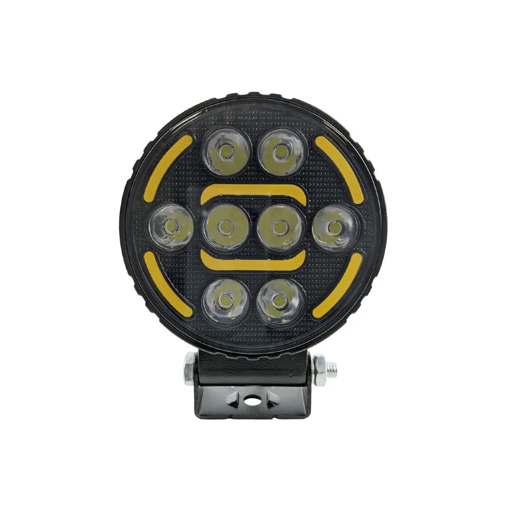 Round Yellow DRL LED Work Light 8005