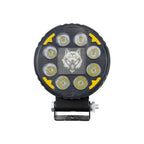 Round Wolf RGB Aluminum LED Work Light 8007‑1