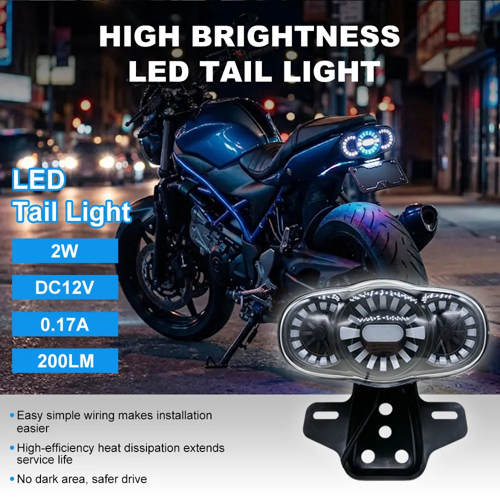 Multi‑Color LED Motorcycle Tail light TL‑3015