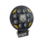 Round Wolf RGB Aluminum LED Work Light 8007‑1