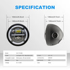 5.75 Inch Round LED Headlight HL5.75-3002