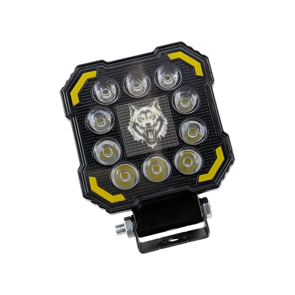 Square Wolf RGB Aluminum LED Work Light 8006‑1
