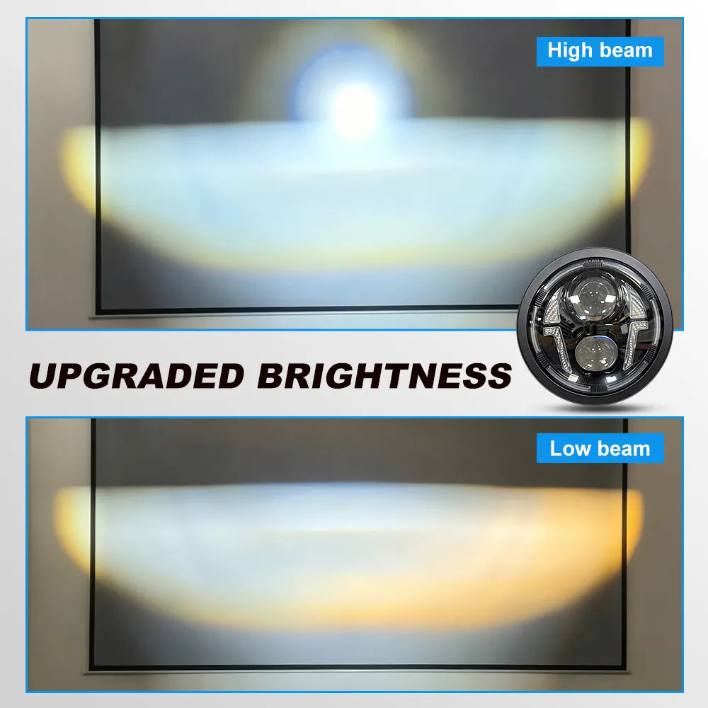 5.75 Inch Arrow Turn Signal LED Headlight HL5.75-3016