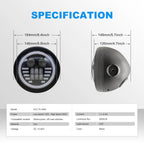 5.75 Inch Turn Signal LED Headlight HL5.75-3003