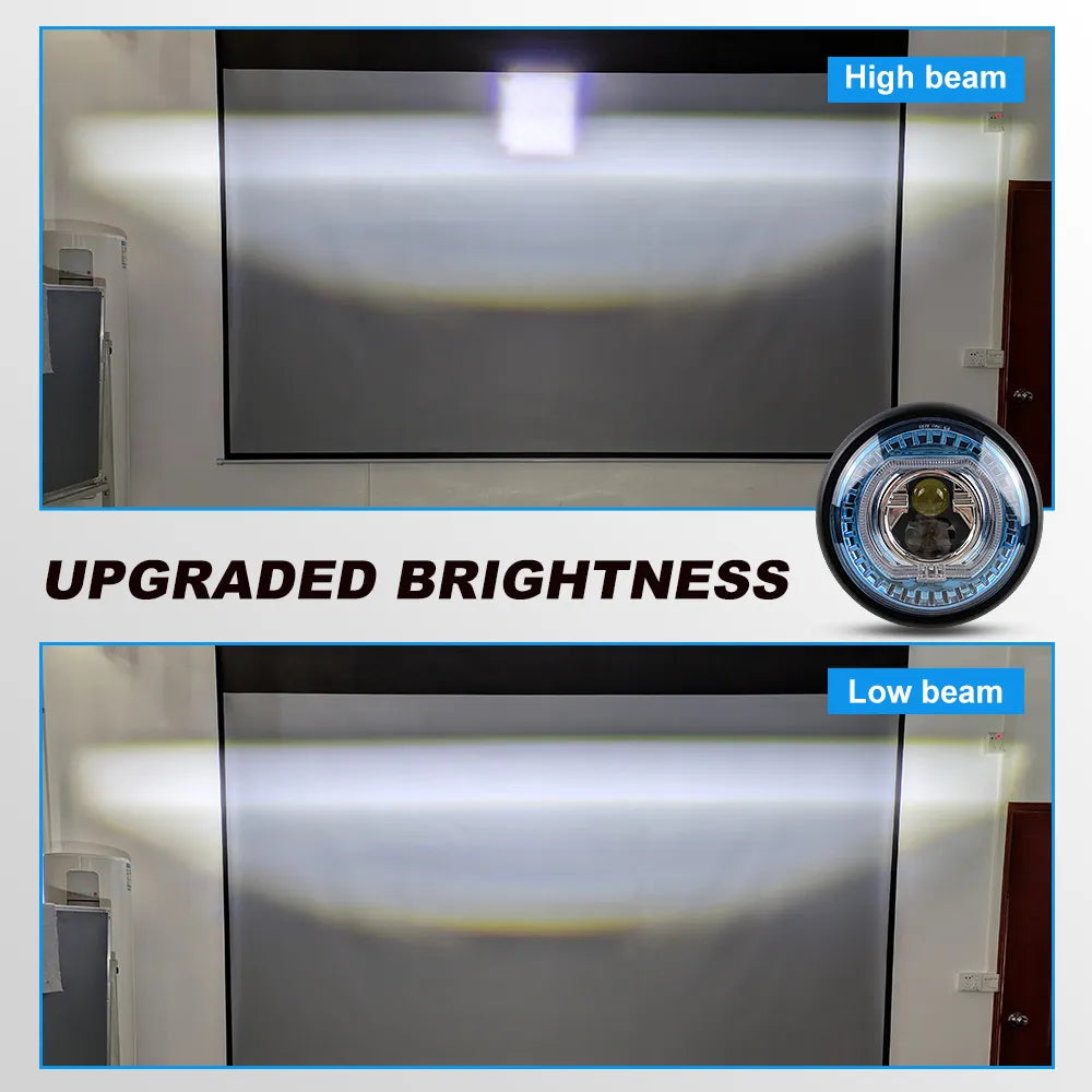 5.75 Inch Single Lens RGB LED Headlight HL5.75-3013