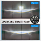5.75 Inch 4-Lens Autobot Logo Turn Signal LED Headlight HL5.75-3019