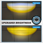 5.75 Inch Square Ring RGB LED Headlight HL5.75-3012