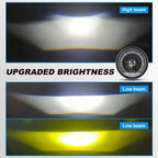 5.75 Inch RGB Halo LED Motorcycle Headlight HL5.75-3026