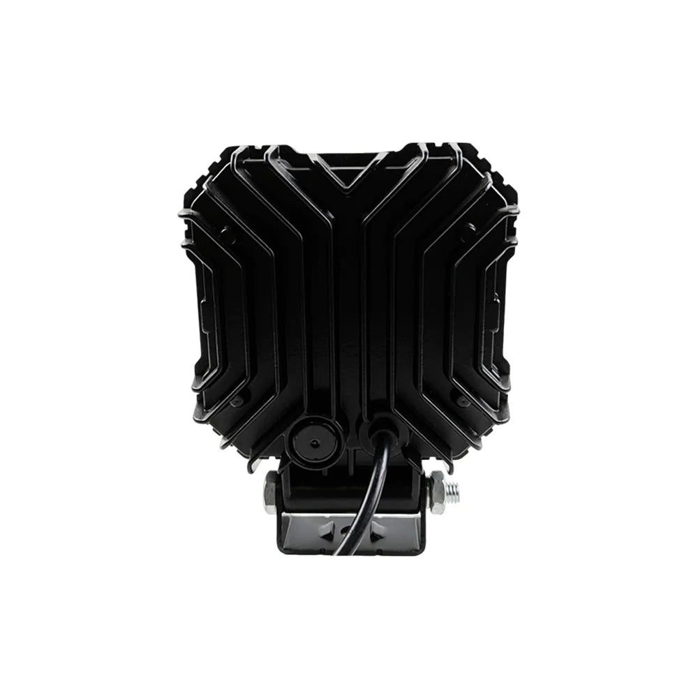 Square Yellow DRL Aluminum LED Work Light 8004
