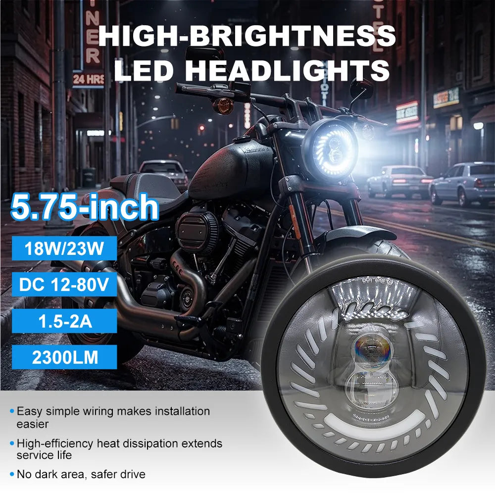 5.75 Inch Cooling LED Headlight HL5.75-3005