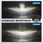 4 Inch Turn Signal Honda Moto Square Headlight HL4-5004