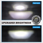 6.3‑Inch Halo DRL LED Motorcycle Headlight HL6.3‑6001