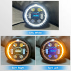 5.75 Inch 4-Lens BOSS Logo Turn Signal LED Headlight HL5.75-3022