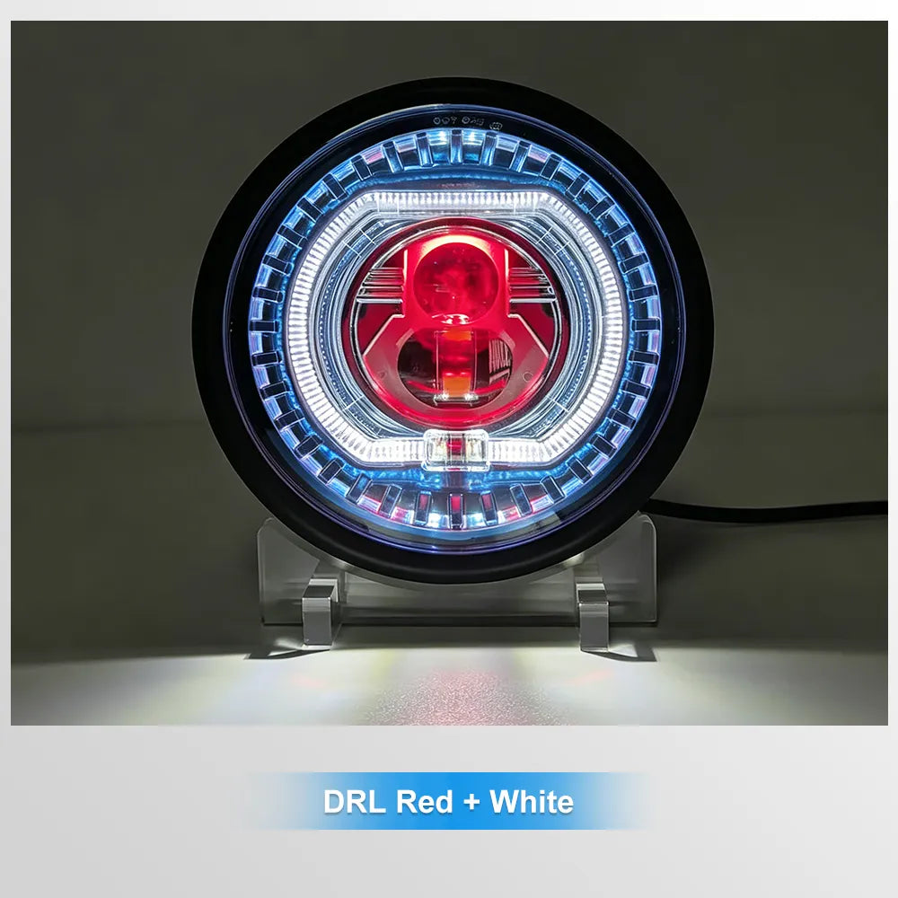 5.75 Inch Single Lens RGB LED Headlight HL5.75-3013