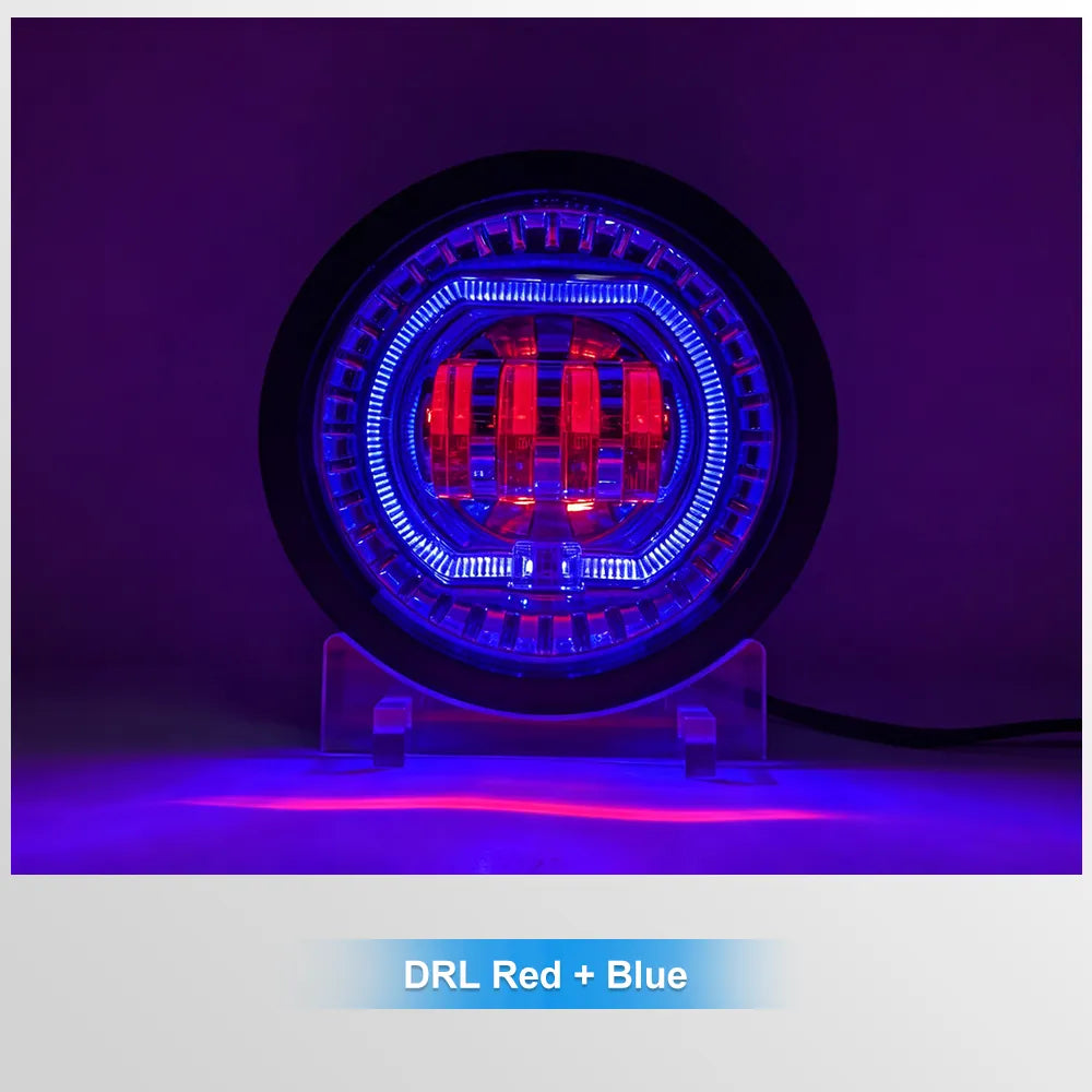 5.75 Inch Horizontal Strip RGB LED Headlight HL5.75-3015