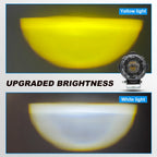 Hexagon RGB LED Motorcycle Spotlight SL-3007