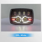 4 Inch Turn Signal Honda Moto Square Headlight HL4-5004