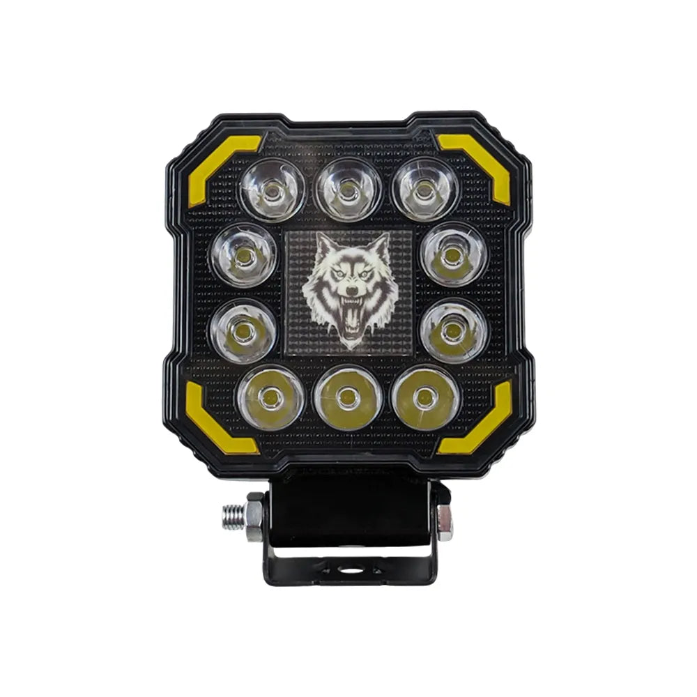 Square Wolf RGB Aluminum LED Work Light 8006‑1