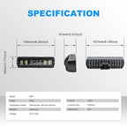 BOSS Logo Aluminum LED Work Light 6001