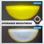 Octagon RGB LED Motorcycle Spotlight SL-3005