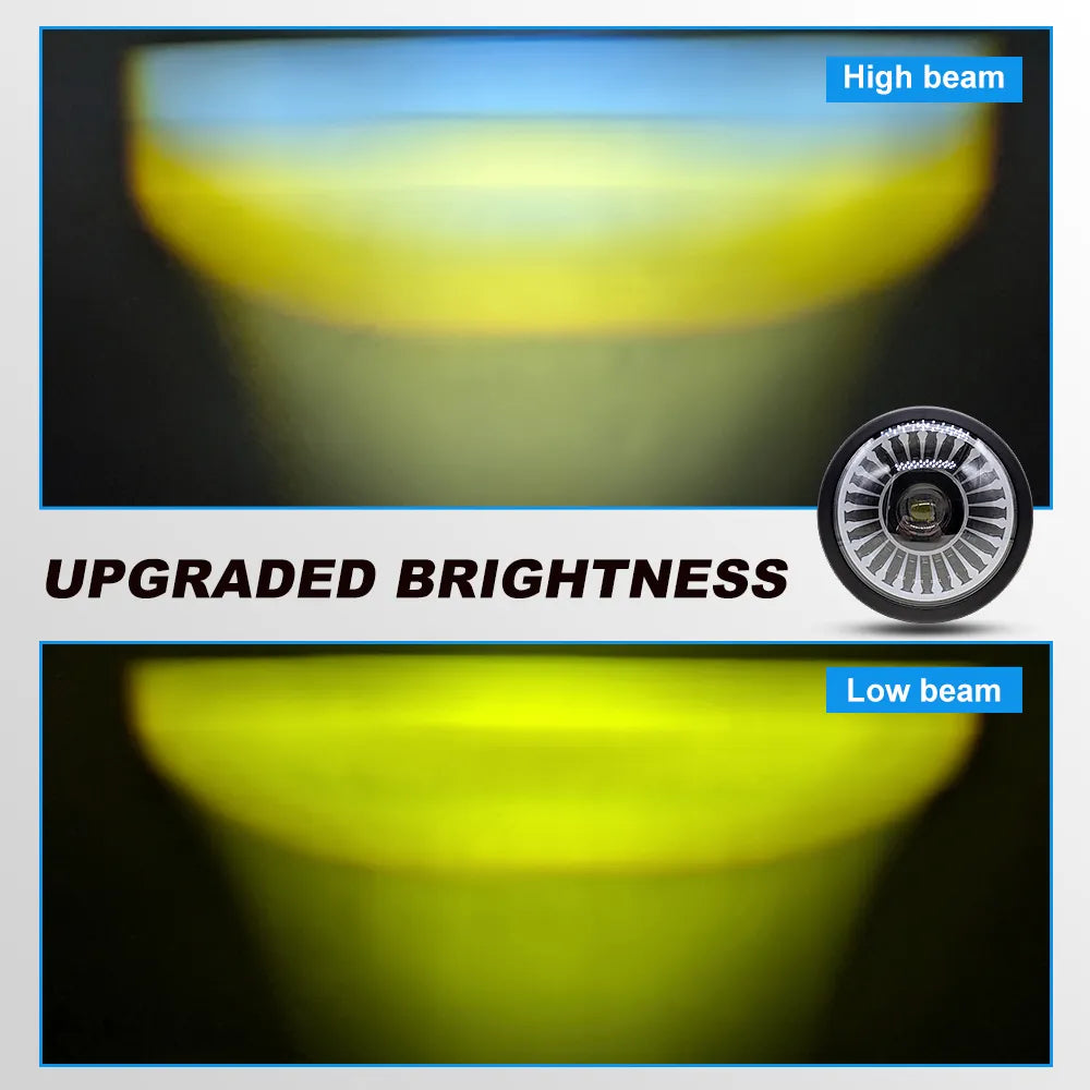 5.75 Inch Horn RGB LED Headlight HL5.75-3011