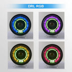 5.75 Inch RGB Halo LED Motorcycle Headlight HL5.75-3024