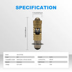 Golden Cooling LED Motorcycle Headlight CBL-DP-002